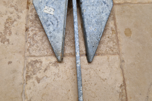 Ancora tipo Danforth zincata 4 kg