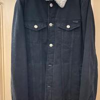 Giacca invernale effeto jeans