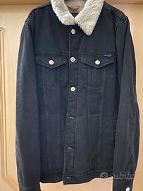 Giacca invernale effeto jeans