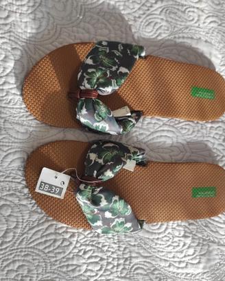 Infradito Benetton Donna Tg 38 -39