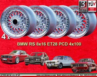 4 pz cerchi BMW,Opel,Volkswagen Super RS 8x16 ET28