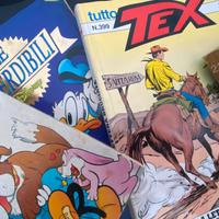 Collezione MASSICCIA Disney + Tex compl. da 1•400