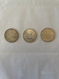 monete 500 lire ARGENTO, 25€ cada una