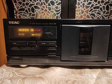 Teac V-600 Piastra A Cassette - 2 Testine HX-Pro - Audio/Video In vendita a  Roma