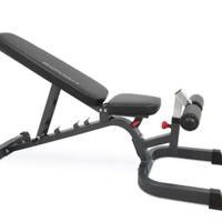 Panca + leg curl+ leg extension + panca scott