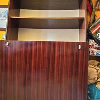 letto a scomparsa con libreria