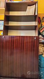 letto a scomparsa con libreria