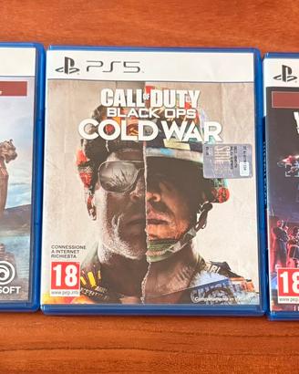 Lotto / Pack 3 Giochi PS5