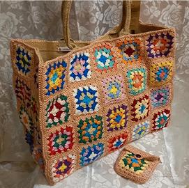 granny bag con manici