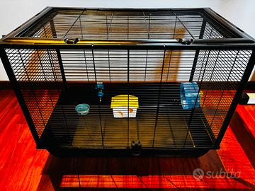 GABBIA RECINTO GRANDE X CRICETI CONIGLI NANI ETC..