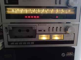 Stereo cassette deck Kenwood KX-400  			
