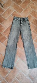 Jeans zara grigi