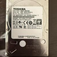 Hard disk sata 500gb toshiva