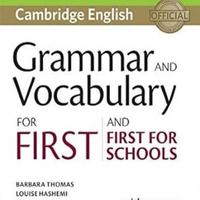 Grammar and Vocabulary for First