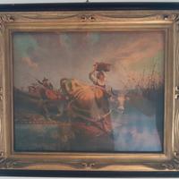 Dipinto olio su tela inizio ‘900