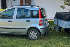 Panda con carrello appendice