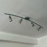 lampadario con faretti