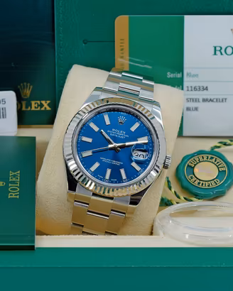ROLEX DATEJUST 116334 GAR ITALIA 2016 FULL SET
