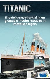 Raccolta modellino Titanic 