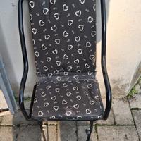 Seggiolino posteriore bicicletta