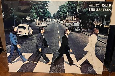 Quadro con Poster Beatles Abbey Road
