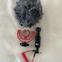 Microfono per videocamera rode videomicro