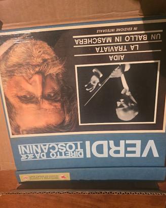 8 LP Verdi diretto da Toscanini