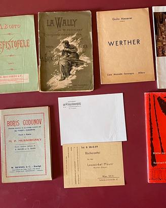 Opere liriche miste metà secolo scorso