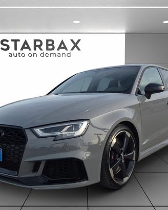 Audi RS3 sportback 2.5 benz 400CV VIRTUAL MATRIX