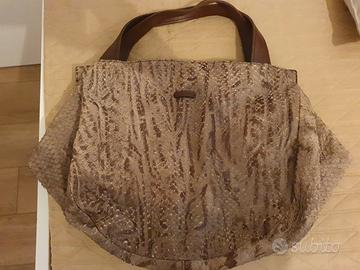 Borsa originale Orciani marrone pelle 