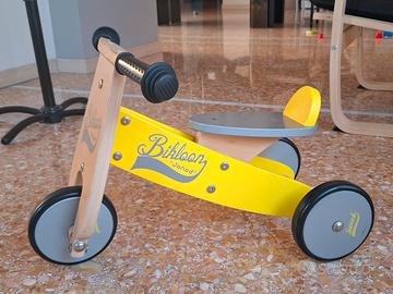 Bikloon Janod triciclo legno