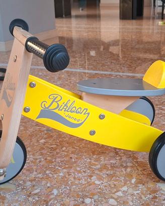 Bikloon Janod triciclo legno