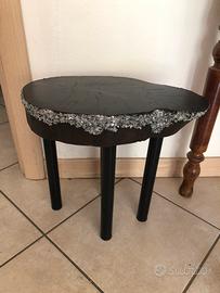 Sgabello legno o porta piante