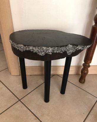 Sgabello legno o porta piante