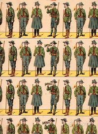 Foglio di soldatini Marca Aquila n. 67