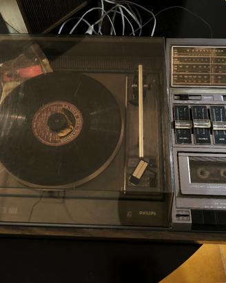 Philips Music Center 990 vintage anni 80  restauro