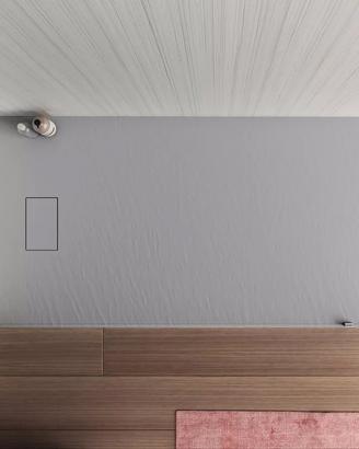Piatto doccia 160x90 cm riducibile grigio pietra
