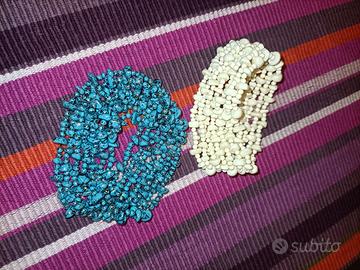 Coppia braccialetti elastici