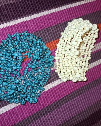 Coppia braccialetti elastici