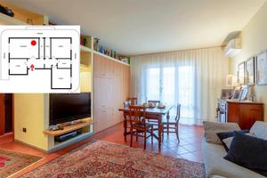 Appartamento di 105 m² con 5 locali e box auto a P
