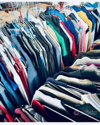 Stock abbigliamento usato uomo donna bambino