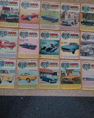 fumetti riviste vintage Auto Club anni '60