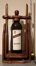 Versatore per vino in legno