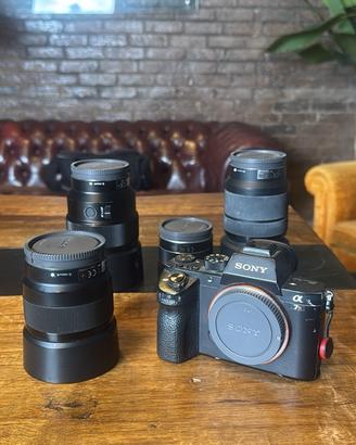 Sony a7RII + Parco obiettivi