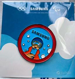 pin Samsung olimpiadi Milano Cortina 