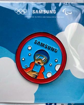 pin Samsung olimpiadi Milano Cortina 