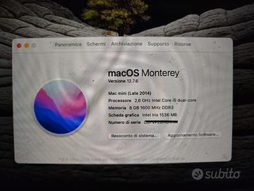 Apple Mac Mini late 2014