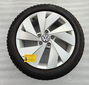 Kit Cerchi Originali VW Golf Gomme Invernali