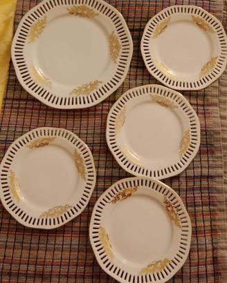 Set 4+1 piatti (dolce/frutta) Winterling Baviera p
