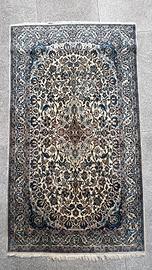 Tappeto persiano Nain fine 122x200 annodato a mano